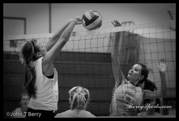 Volleyball Scrimmage vs former players 8/7/2008