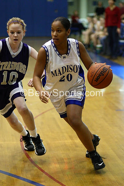 MCHS JV Girls Basketball vs Strasburg