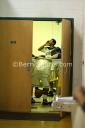 Knights get psyched up before the game…