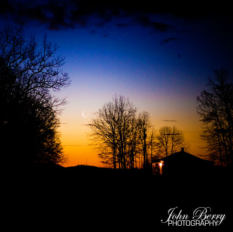 Moonrise at Sunrise