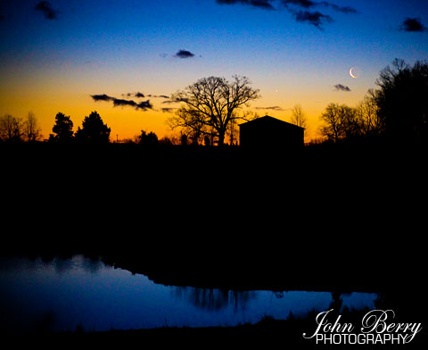 Moonrise at Sunrise
