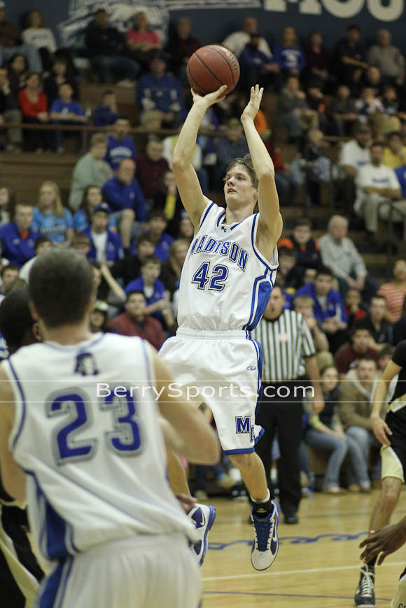 Matt Garr led the way for Madison with 15 points.