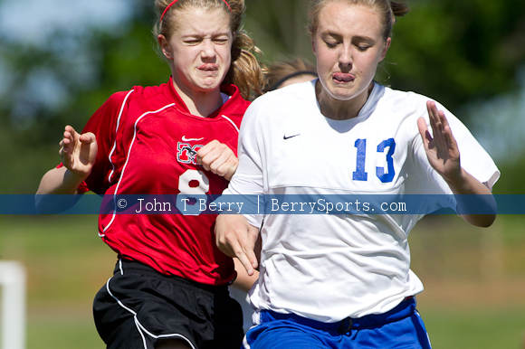 May/5/11: MCHS JV Girls soccer vs George Mason. George Mason wins 1-0.