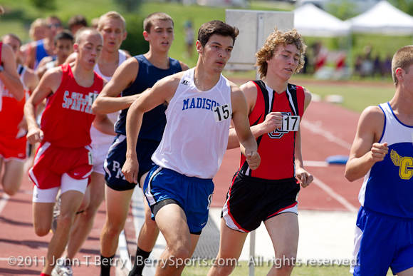 June/4/11: Virginia Group A, State Track and Field Championships.