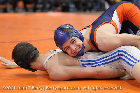 December/3/11: Orange County High School Wrestling. Orange vs Courtland.