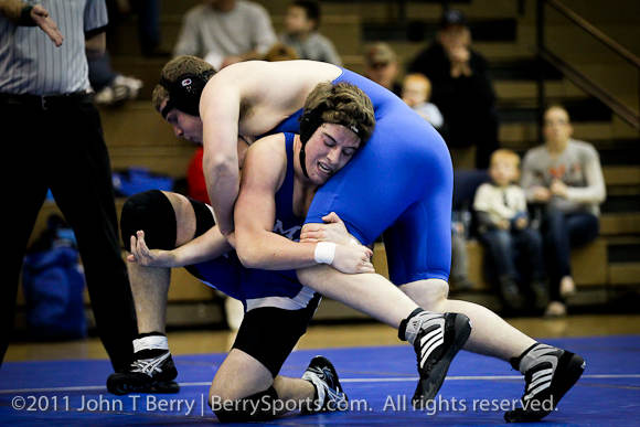 December/14/11: MCHS Wrestling vs Central Woodstock