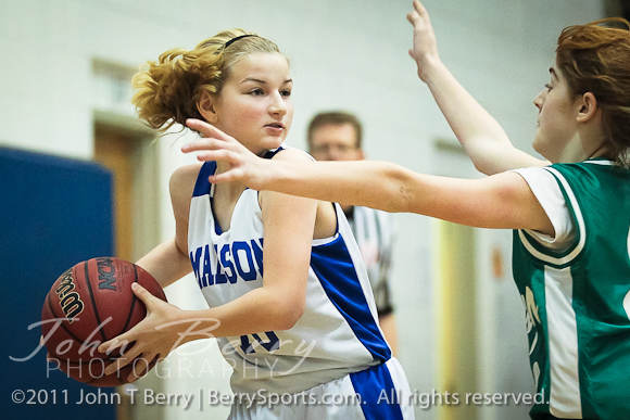 December/15/11: Wetsel Girls Basketball vs Greene